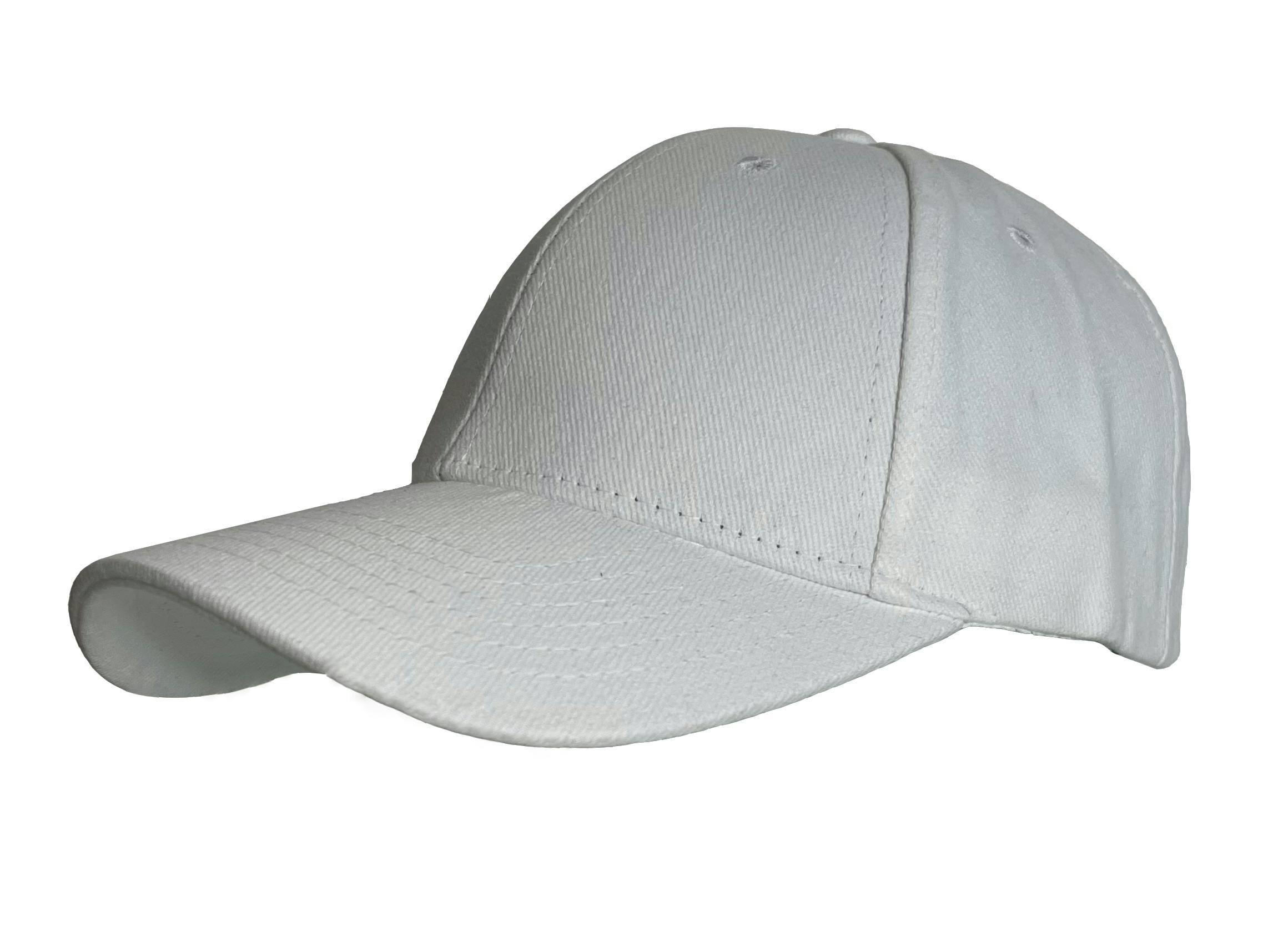 6 PANEL HEAVY BRUSHED COTTON CAP WITH VELCRO CLOSURE