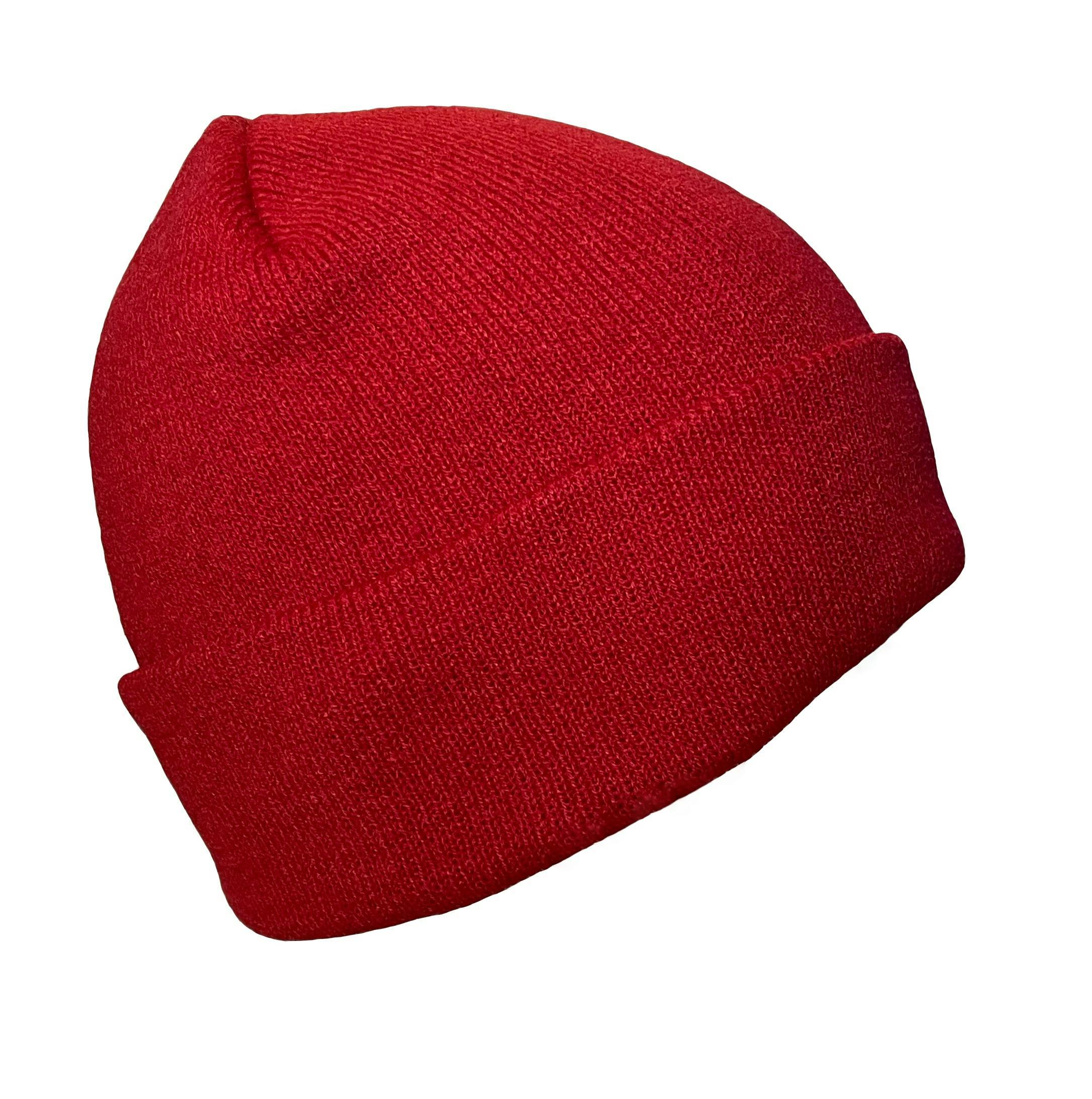 KNITTED HAT WITH TURN UP